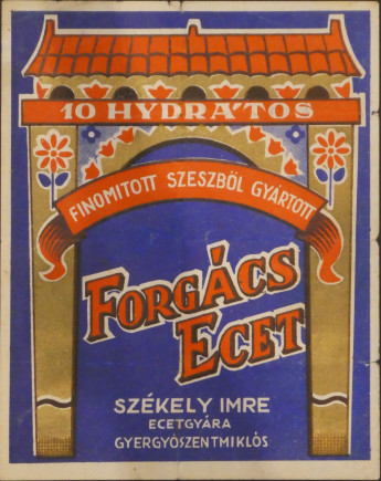 Oțetul FORGÁCS