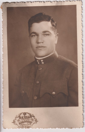 Baricz Ferenc katonai emlékképe