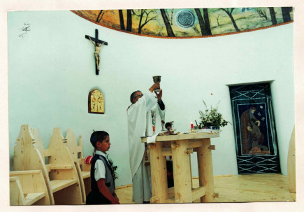 Szentmise a gyilkostói Szent Kristóf kápolnában
