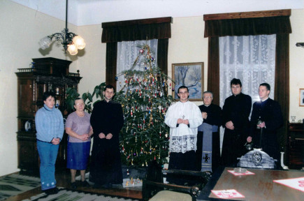 Házszentelés a Szent Miklós plébánián