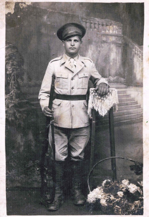 Polgár Antal sorkatonaként