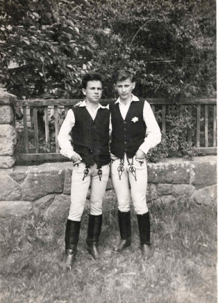 Lőrincz István (bal oldalon) és Sipos Lajos