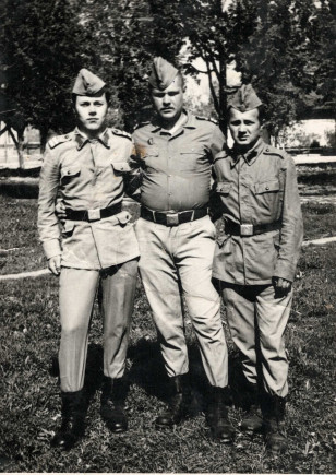 Vajda Zsigmond, Simó Balázs, Lőrincz Konrád katonaként