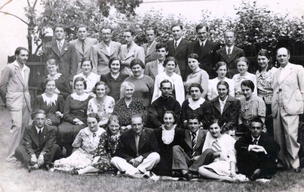 Az egyházi énekkar 1937-ben