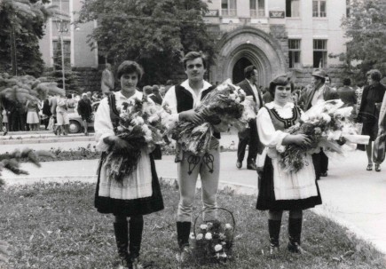 Bernád Csaba kicsengetése 1983-ban