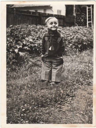 Kari Ferenc gyerekként