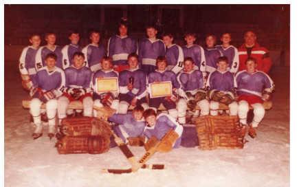 Országos bajnok Reménység csapat 1987-ben (Gyergyói ISK)