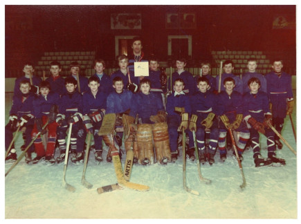Országos bajnokságot nyert gyerekcsapat 1985-1986