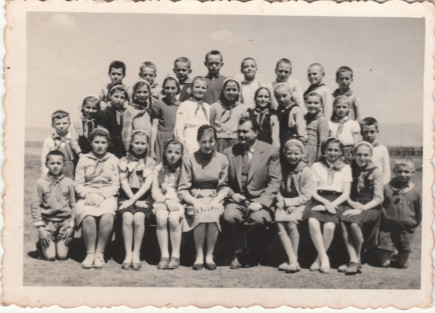 4. osztály csoportképe 1952