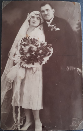 Id. Kolumbán Lajos és Márton Erzsébet esküvője