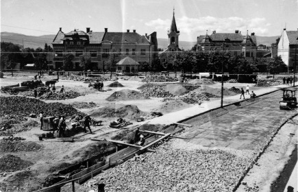 Főtér átalakítása, Gyergyószentmiklós. Szilágyi József-album