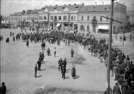 A festival in the center of Gheorgheni