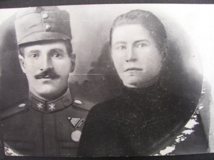 Vitéz Oláh Ignác és neje Erőss Karolina