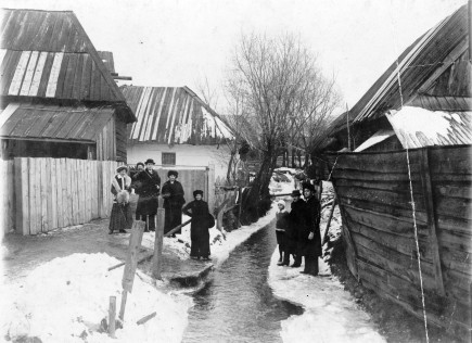 Vízrejáró a Békény mellékágánál