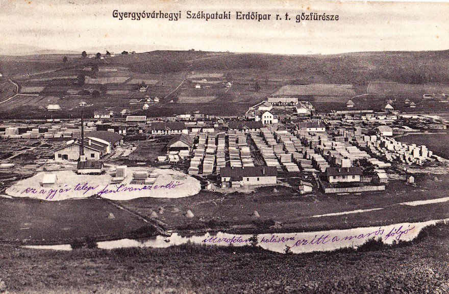 Várhegy - fűrésztelep